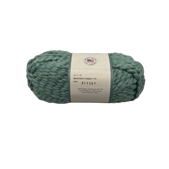 Yarn Bee Other Yarn Bee Cotton Xxl 5 Yards Celadon 35 Oz Brand New